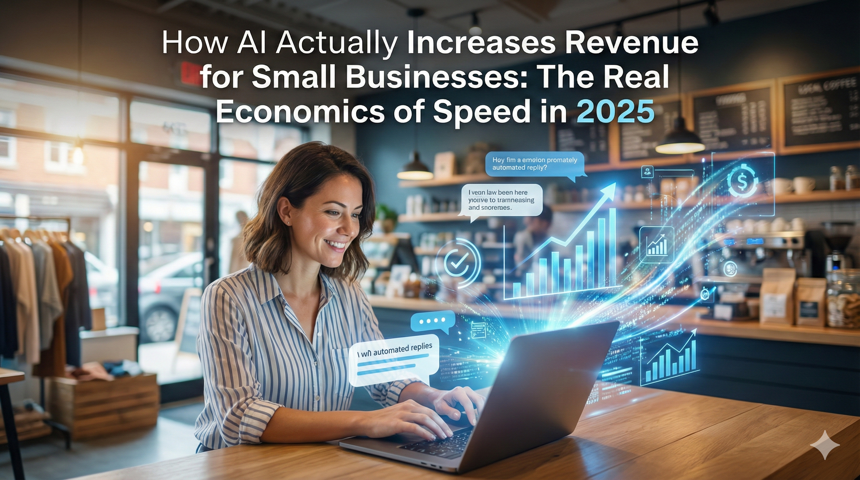 How AI Actually Increases Revenue for Small Businesses: The Real Economics of Speed in 2025